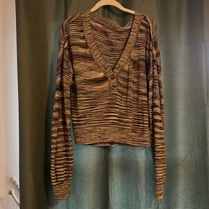 Free people v neck light sweater